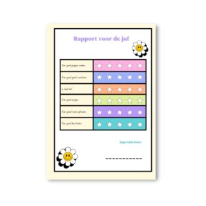 Juf smiley rapport